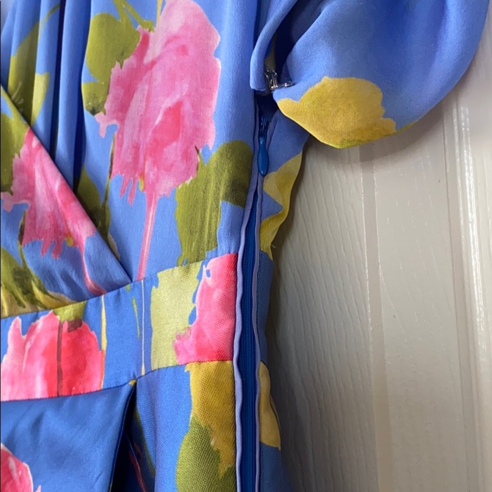 Blumarine floral print wrap dress - Picture 4 of 9